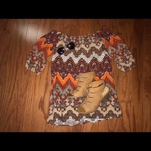 NWOT! Off-the-shoulder dress/shirt!